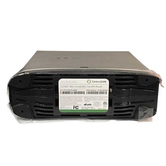 CenturyLink Prism TV Technicolor C2100T 802.11AC Modem Router Gigabit DSL Fiber - Picture 8 of 15